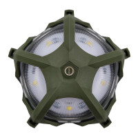 Warning Light Olive green White|Orange Dual Charging Station