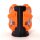 Warning Light Infrarot|Orange 2-fach Ladestation