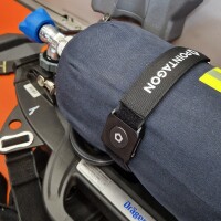 Magnethalter Groß auf Klettgurt