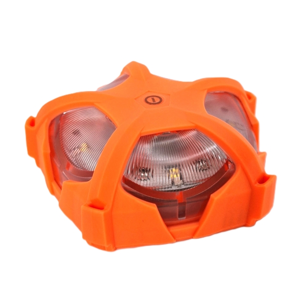 Warning Light Weiß|Orange