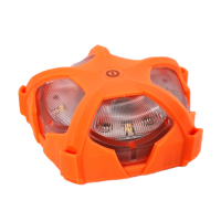 Warning Light Weiß|Orange