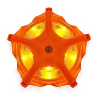 Warning Light Weiß|Orange